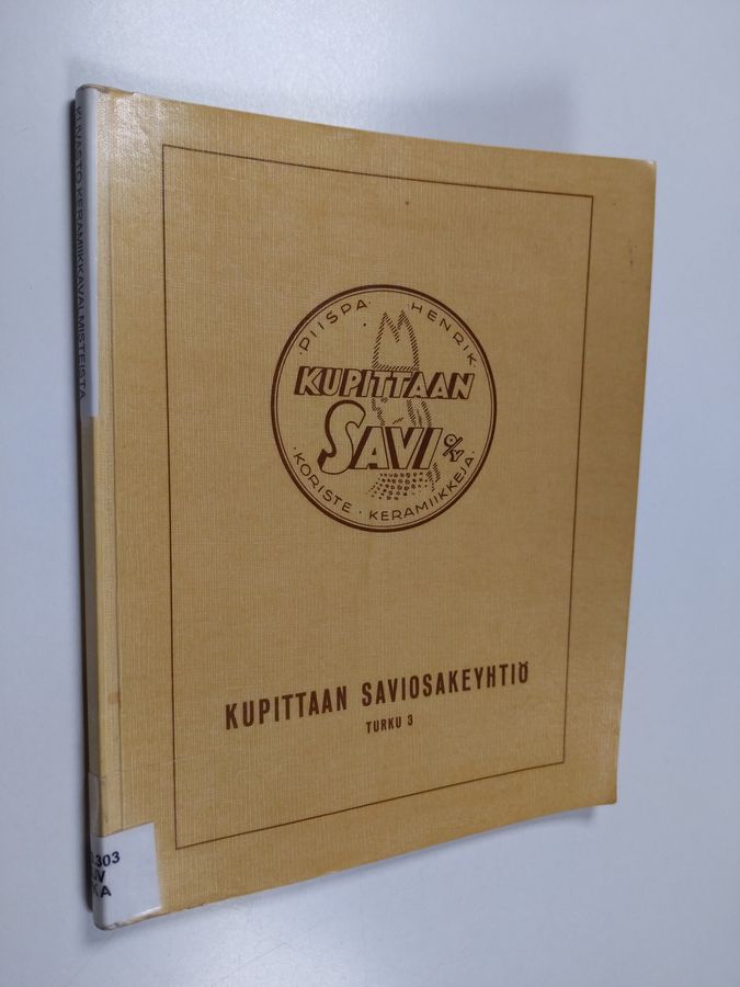 Kupittaan savi oy : kuvasto keramiikkavalmisteista 1941