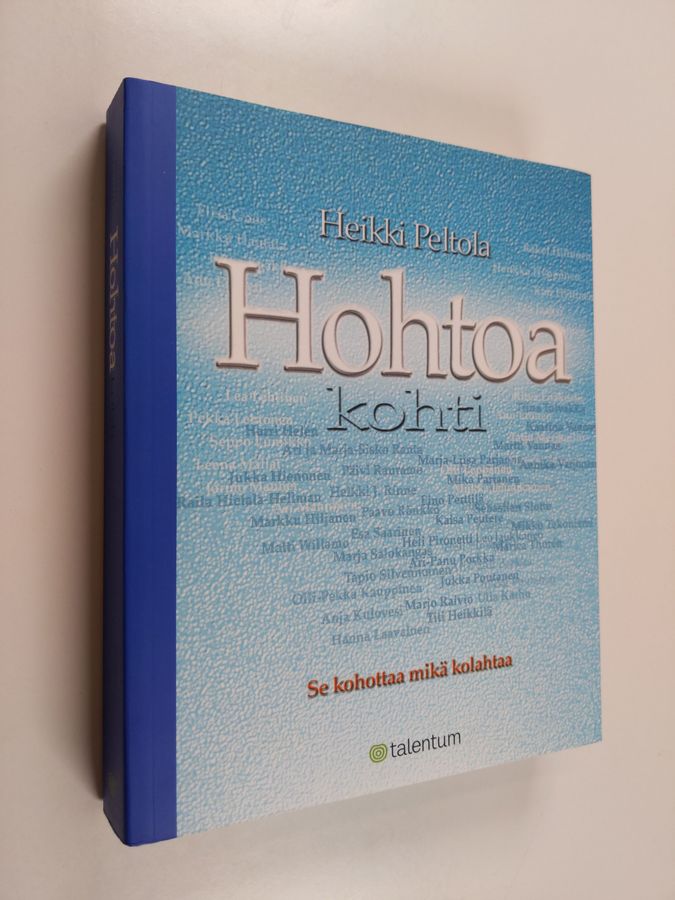 Hohtoa kohti