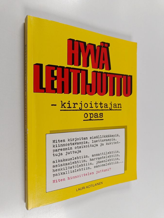 Hyvä lehtijuttu