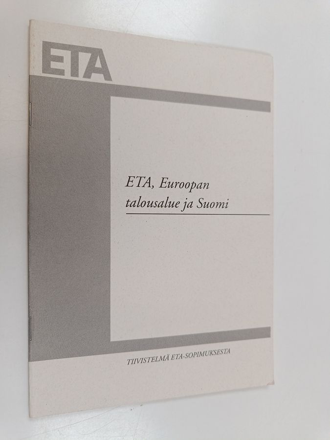ETA, Euroopan talousalue ja Suomi
