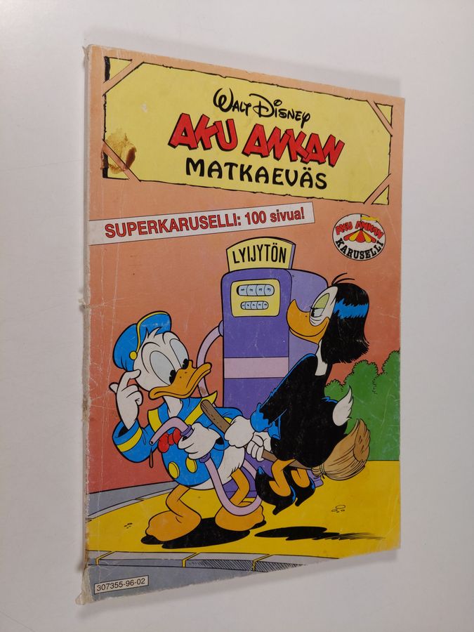 Aku Ankan matkaeväs.