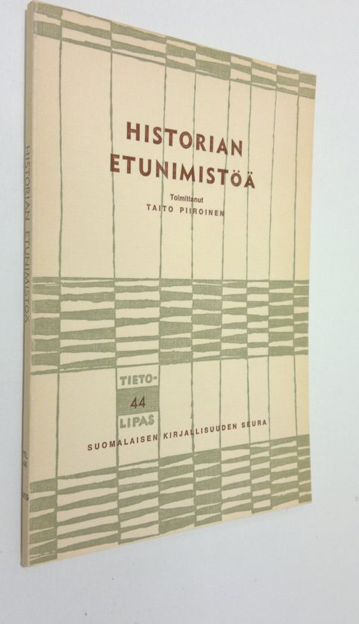 Historian etunimistöä