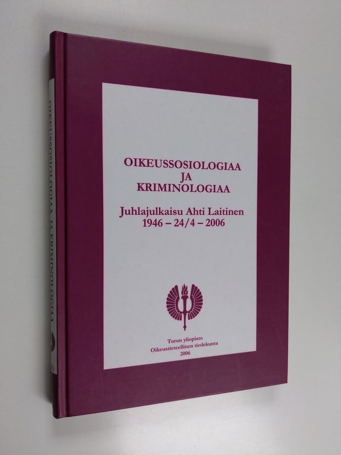 Oikeussosiologiaa ja kriminologiaa