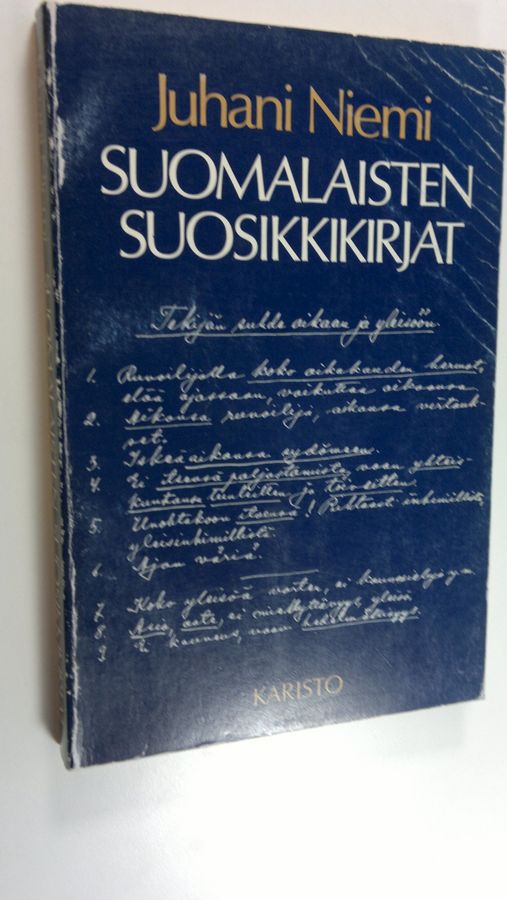 Suomalaisten suosikkikirjat