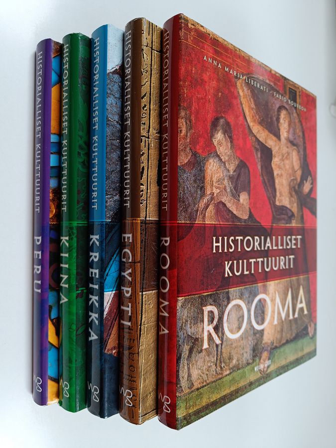 Anna Maria ym. Liberati : Historialliset kulttuurit 1-5 : Rooma ; Egypti ; Kreikka ; Kiina ; Peru