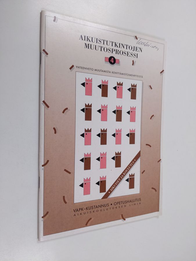 Aikuistutkintojen muutosprosessi