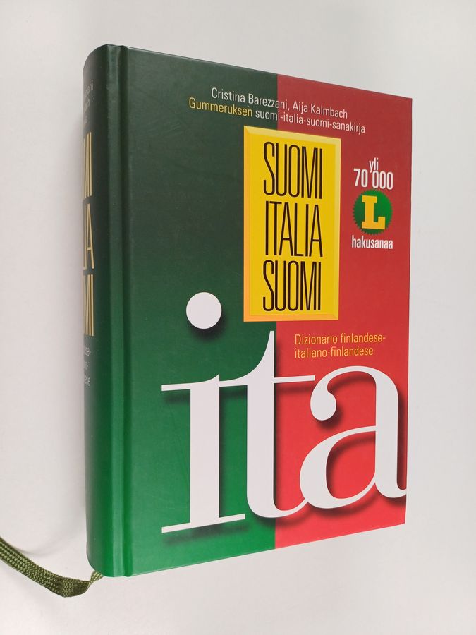 Cristina Barezzani : Suomi-italia-suomi = Dizionario finlandese-italiano-finlandese