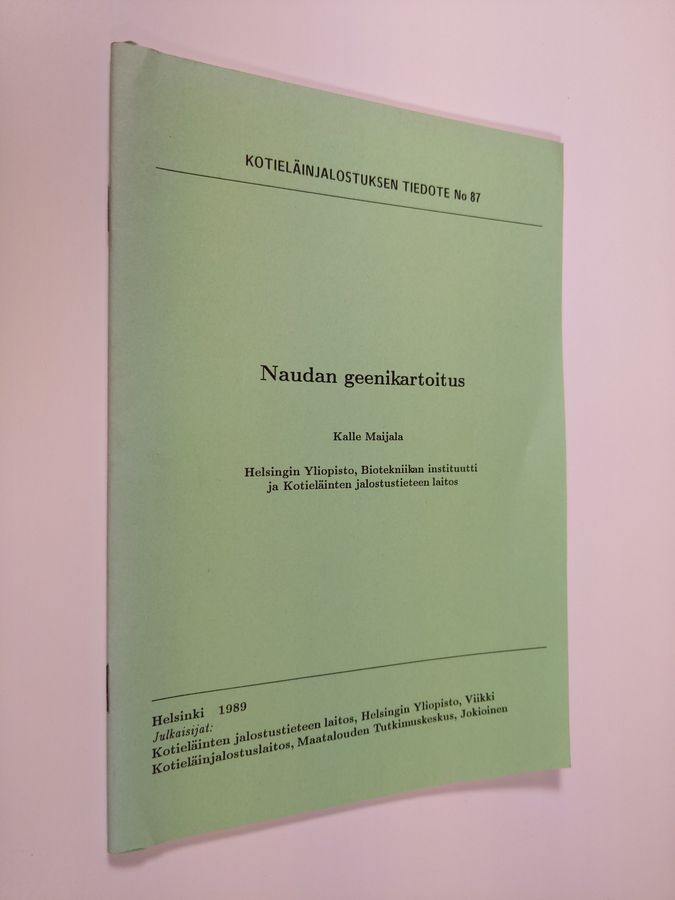 Naudan geenikartoitus