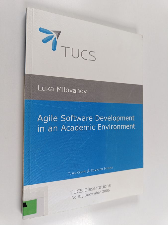Agile software development in an academic environment