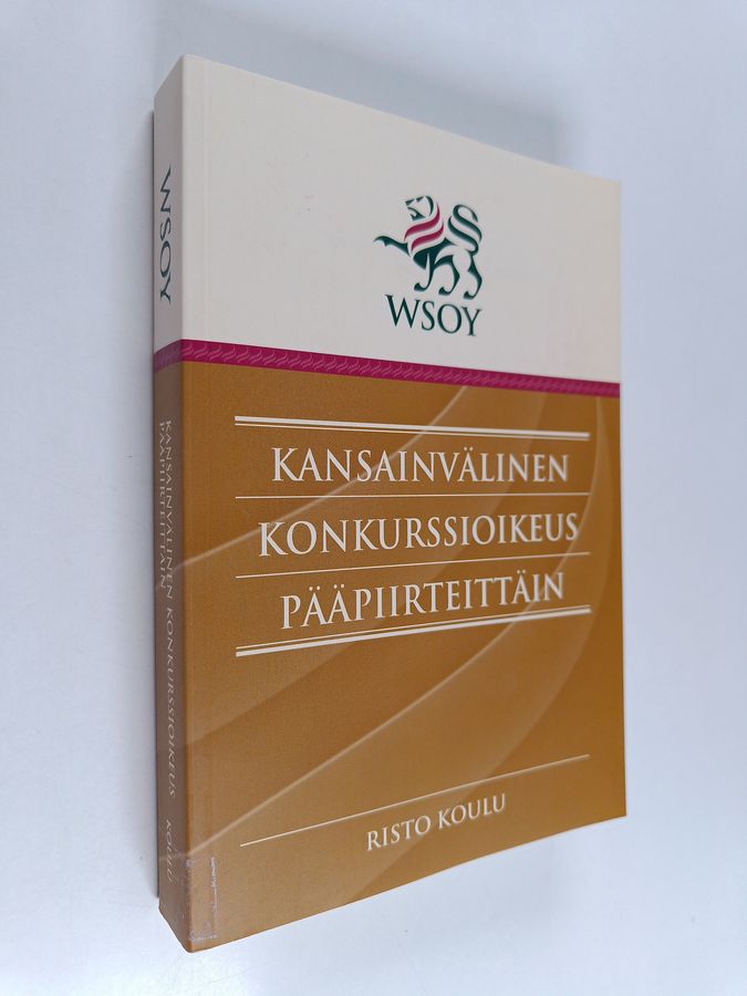 Kansainvälinen konkurssioikeus pääpiirteittäin
