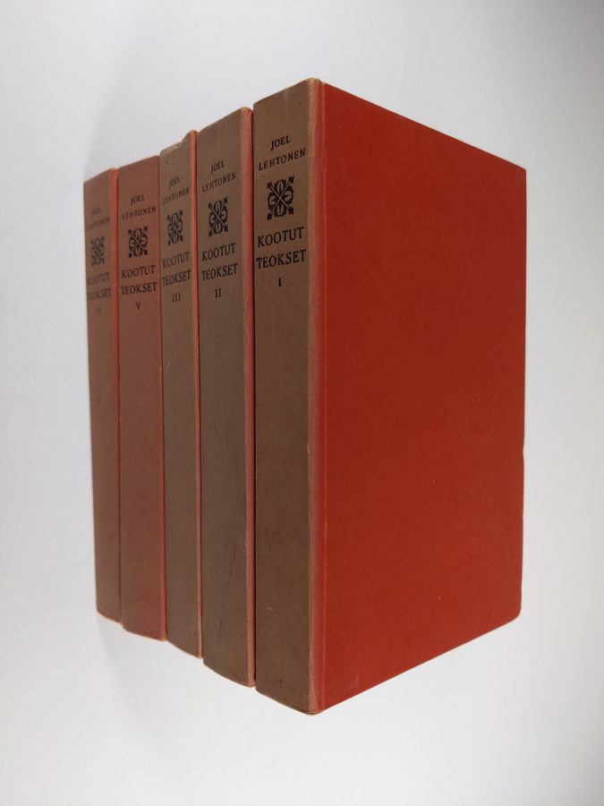 Joel Lehtonen : Kootut teokset 1-5