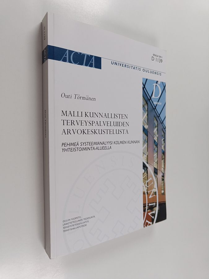 Malli kunnallisten terveyspalveluiden arvokeskustelusta