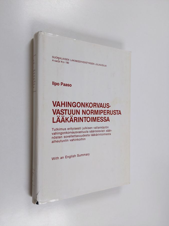 Vahingonkorvausvastuun normiperusta lääkärintoimessa