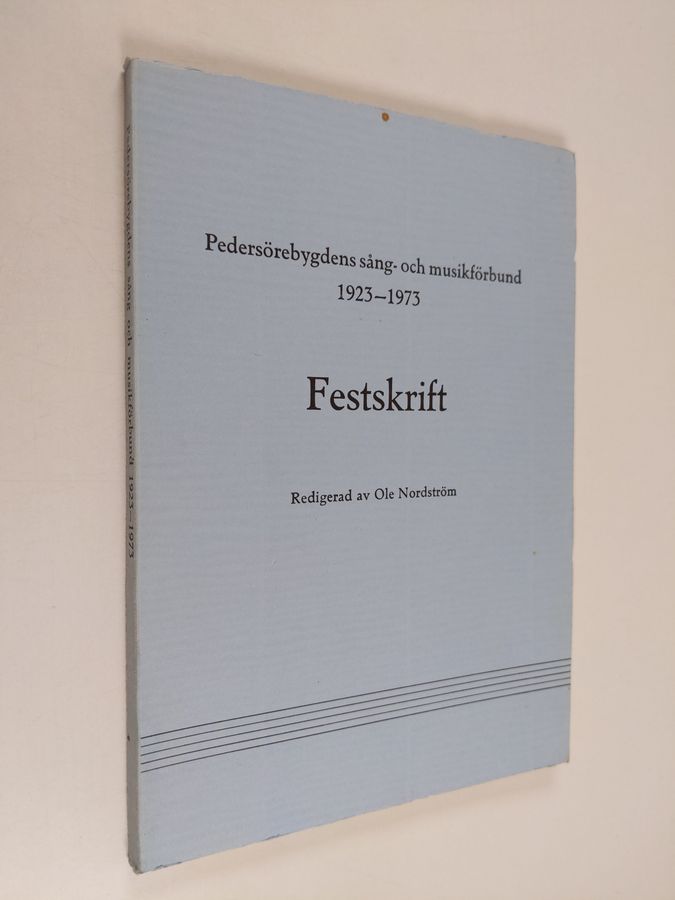 Pedersörebygdens sång- och musikförbund 1923-1973