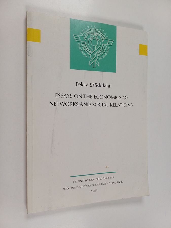 Essays on the economics of networks and social relations