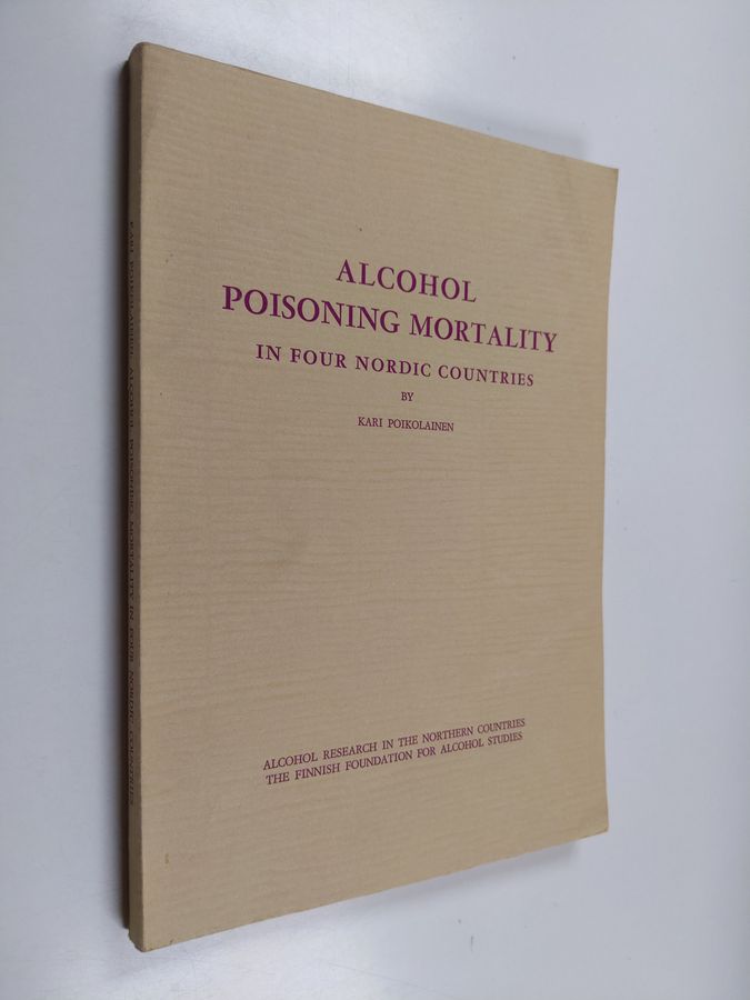 Alcohol poisoning mortality in four Nordic countries