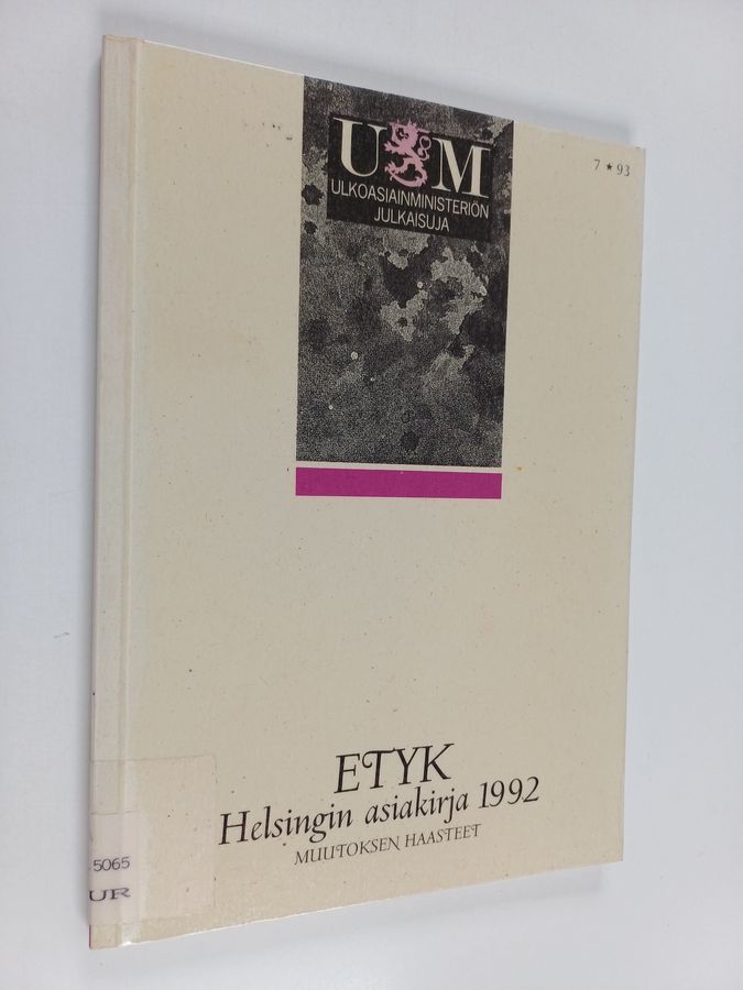 Helsingin asiakirja 1992