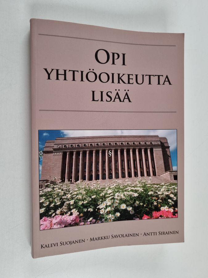 Opi yhtiöoikeutta lisää