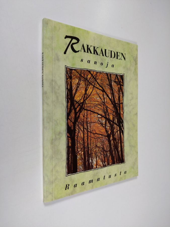Rakkauden sanoja.
