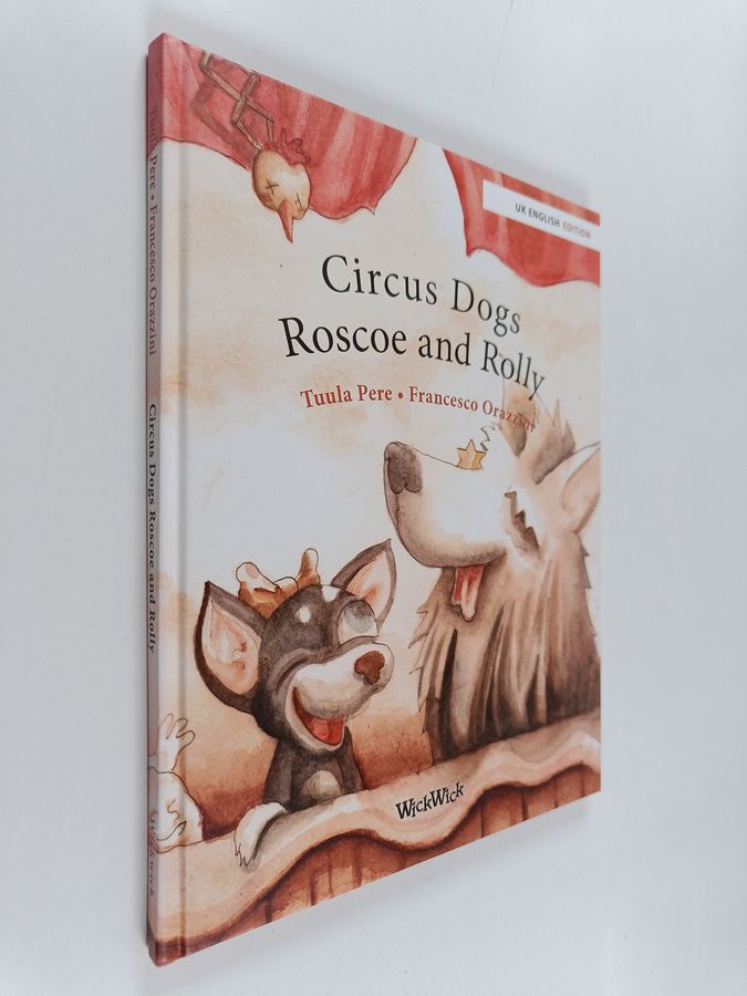 Circus dogs Roscoe and Rolly