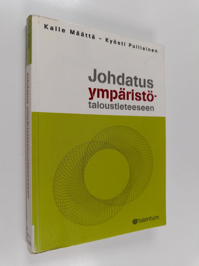 Johdatus ympäristötaloustieteeseen