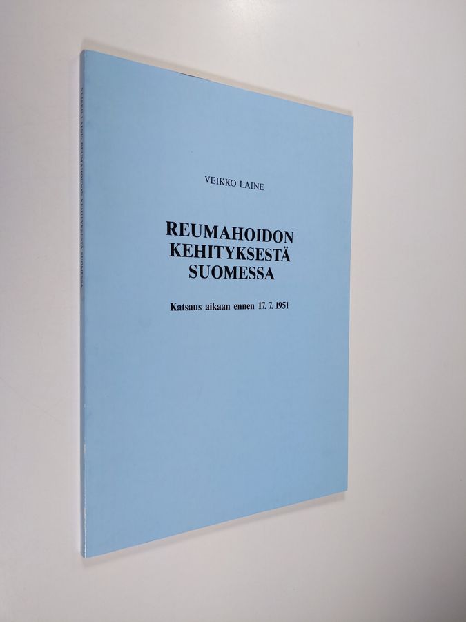 Reumahoidon kehityksestä Suomessa