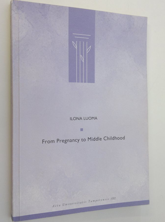 From pregnancy to middle childhood