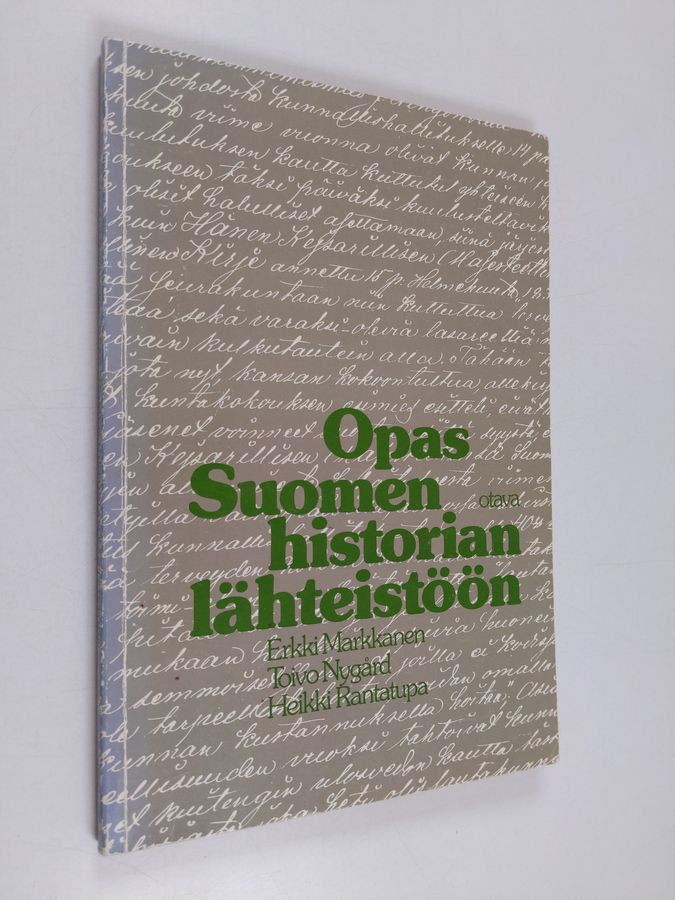 Opas Suomen historian lähteistöön