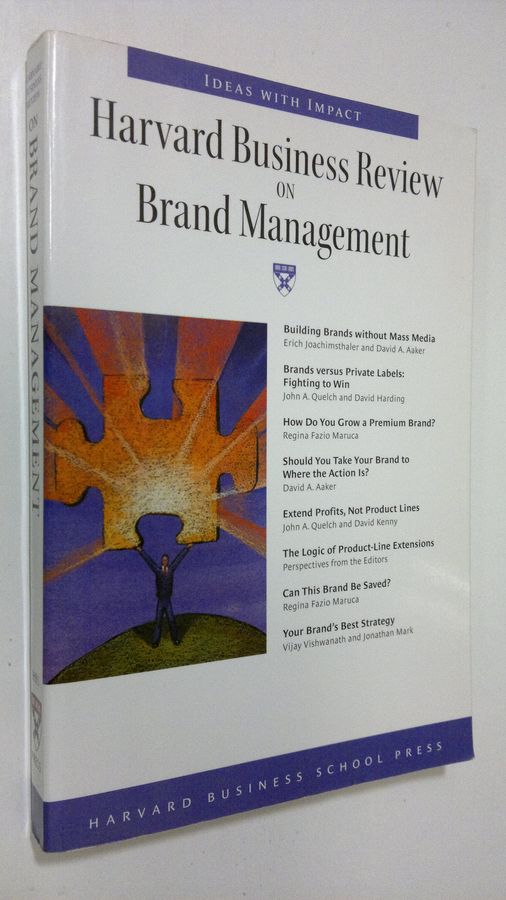 Harvard Business Review on Brand Management