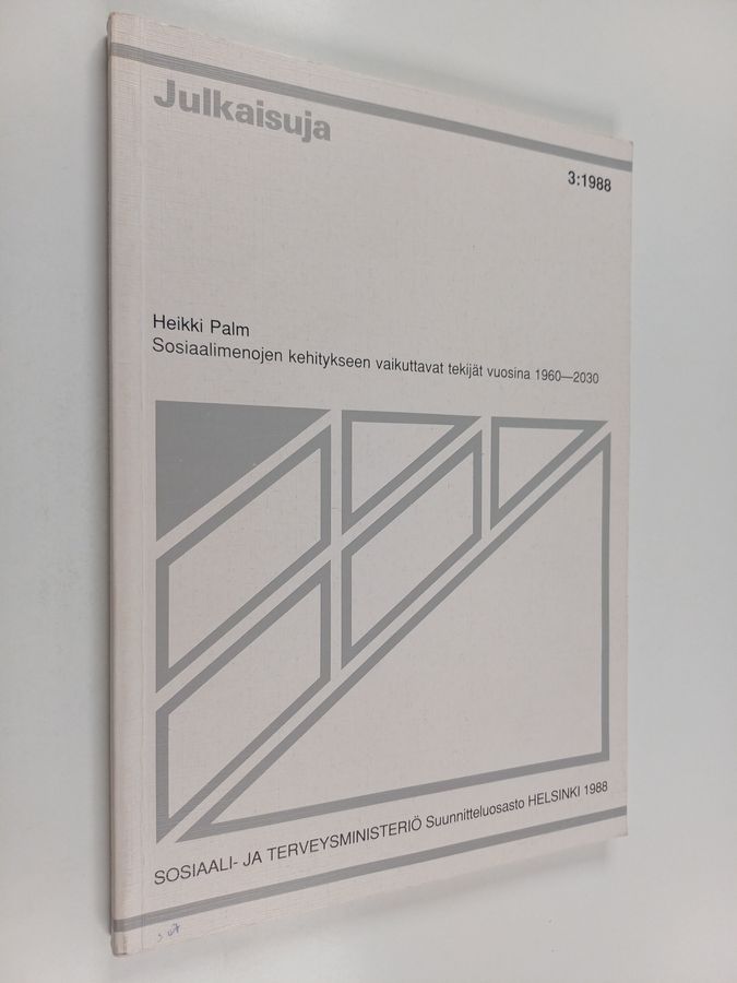 Sosiaalimenojen kehitykseen vaikuttavat tekijät vuosina 1960-2030
