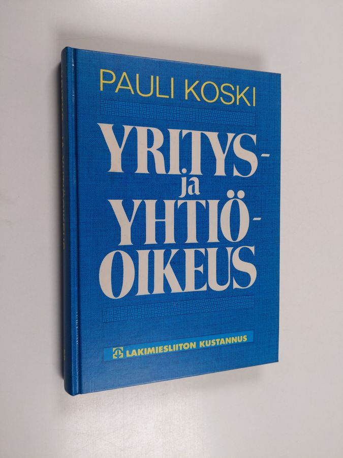 Yritys- ja yhtiöoikeus