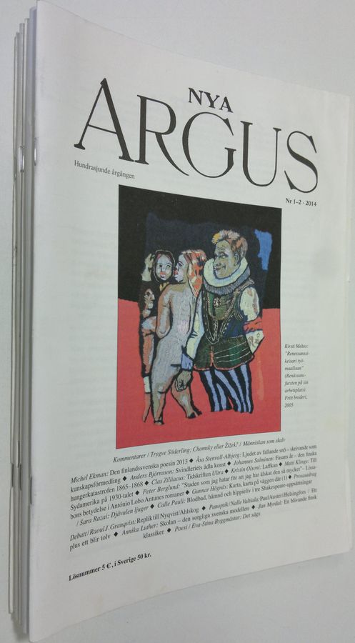 Nya Argus 1-12/2014 (numerot 8, 4 ja 5 puuttuvat)