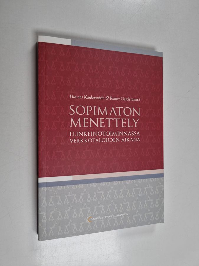 Sopimaton menettely elinkeinotoiminnassa verkkotalouden aikana