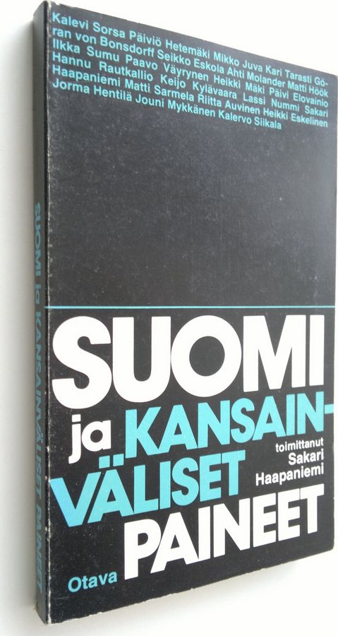 Sakari (toim.) Haapaniemi : Suomi ja kansainväliset paineet