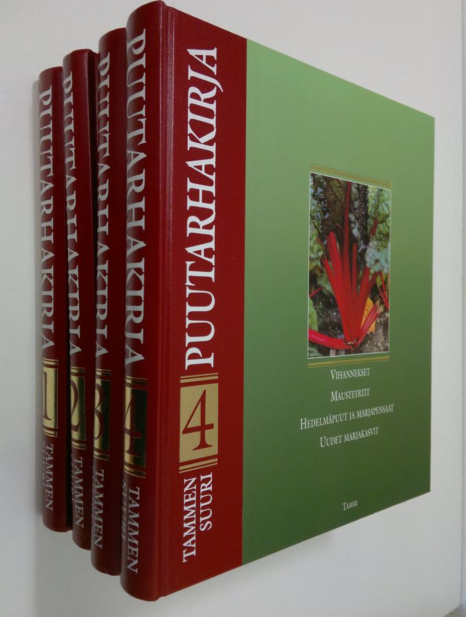 Pentti (toim.) Alanko : Tammen suuri puutarhakirja 1-4