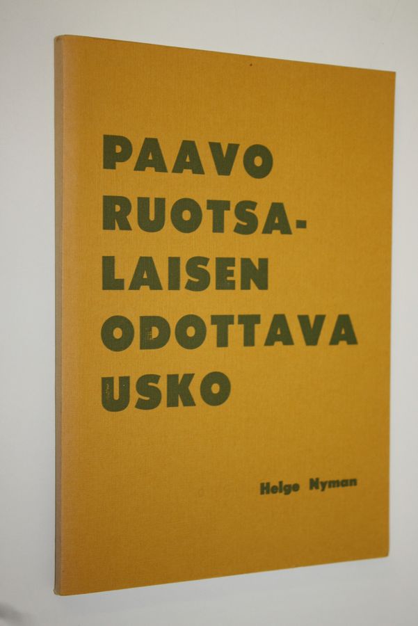 Paavo Ruotsalaisen odottava usko