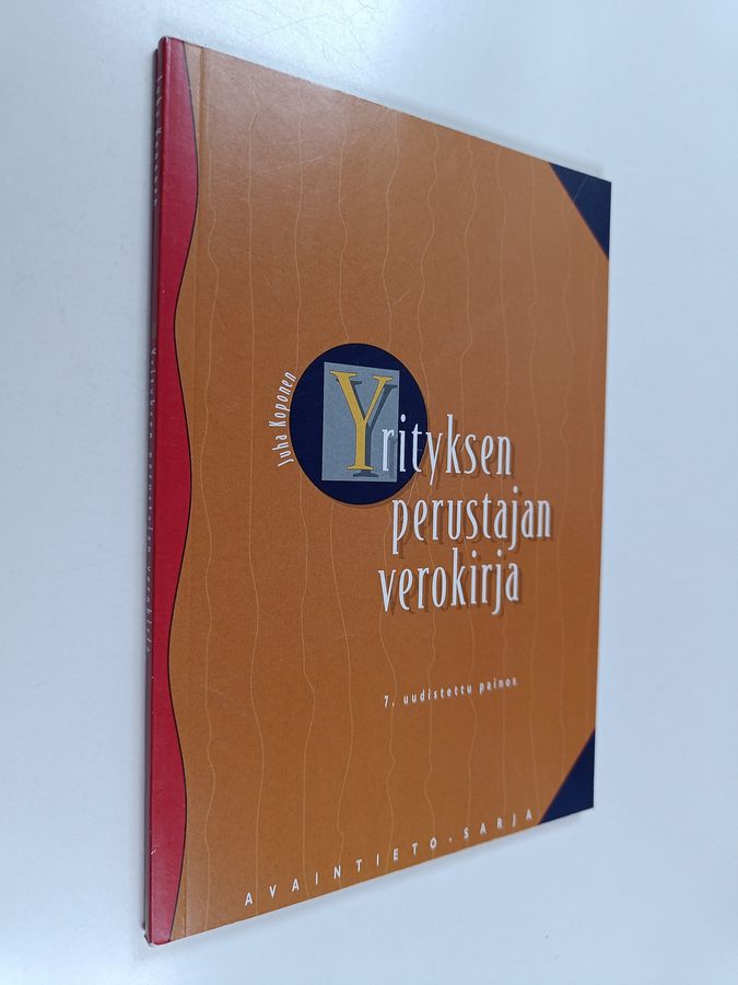 Yrityksen perustajan verokirja