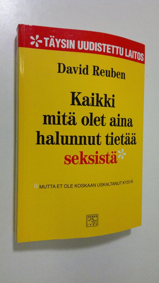David Reuben : Kaikki mitä olet aina halunnut tietää seksistä - mutta et ole koskaan uskaltanut kysyä