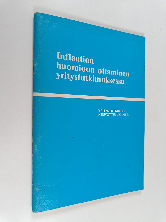 Inflaation huomioon ottaminen yritystutkimuksessa