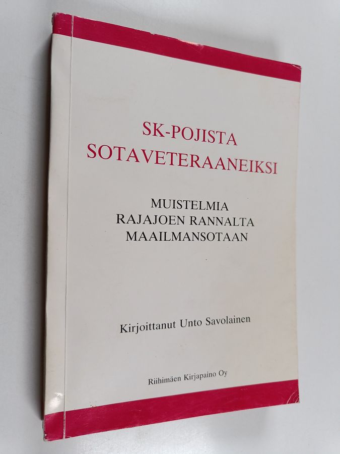 Sk-pojista sotaveteraaneiksi