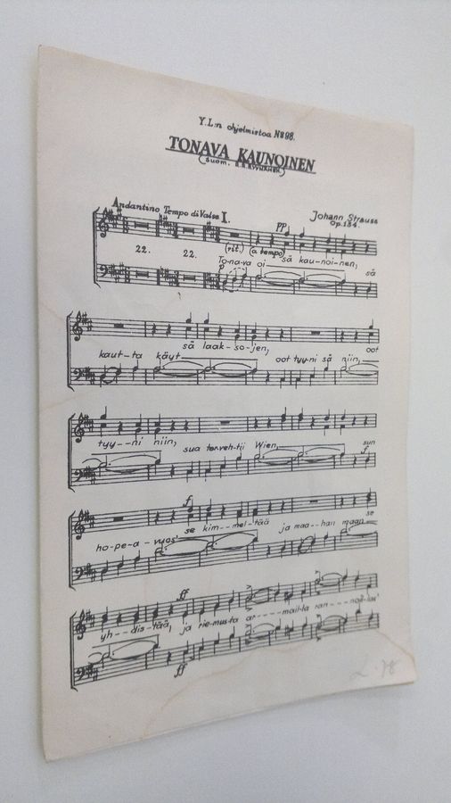 Johann Strauss : Tonava kaunoinen