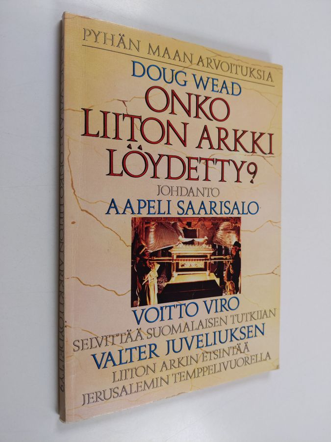 Onko liiton arkki löydetty?