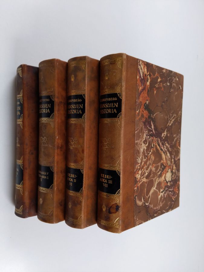 C. Grimberg : Kansojen historia 4-7 (4 kirjaa)