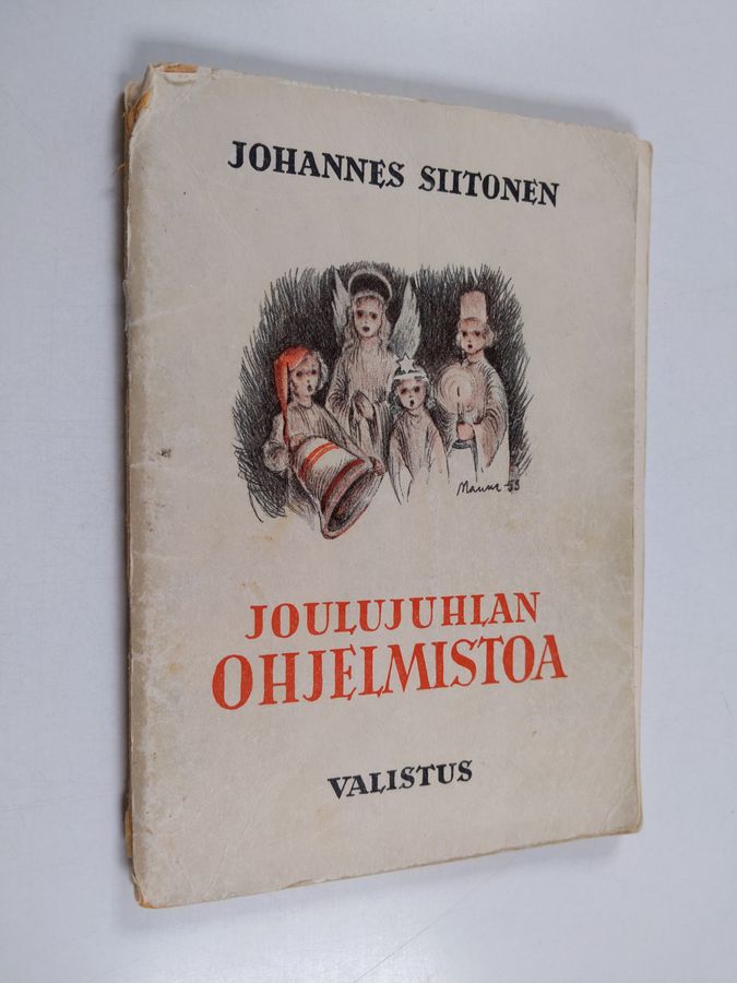 Johannes Siitonen : Joulujuhlan ohjelmistoa