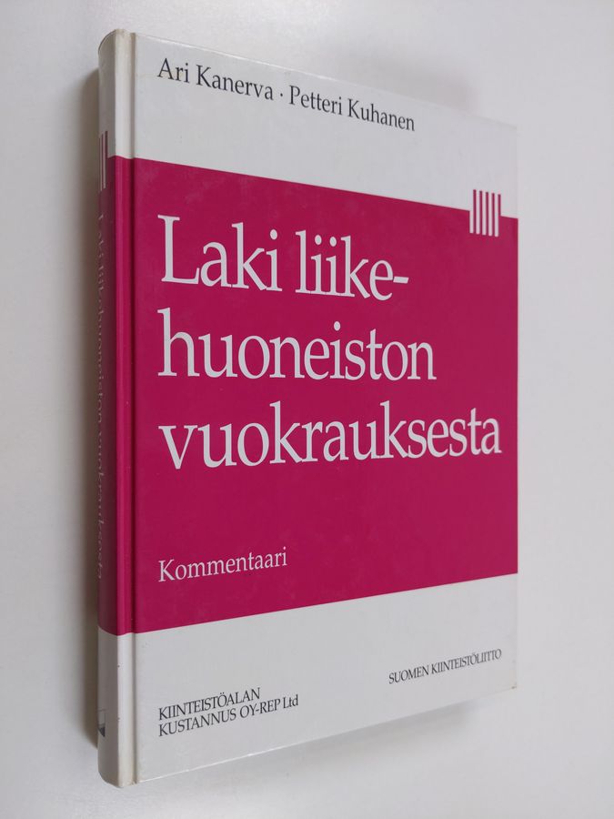 Laki liikehuoneiston vuokrauksesta