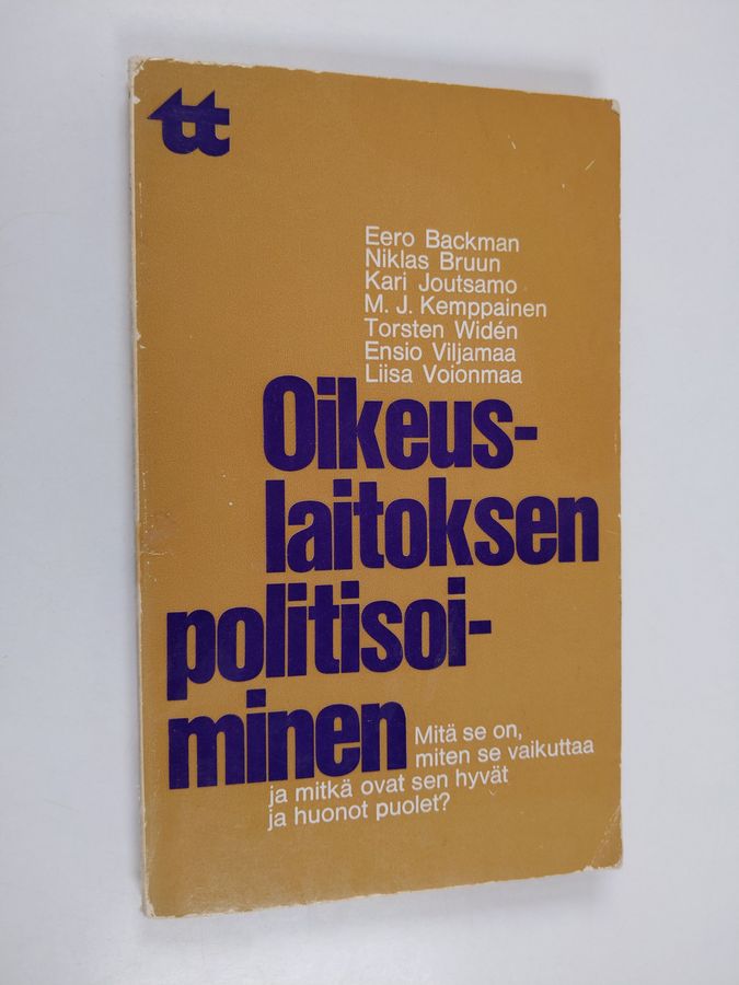 Oikeuslaitoksen politisoiminen