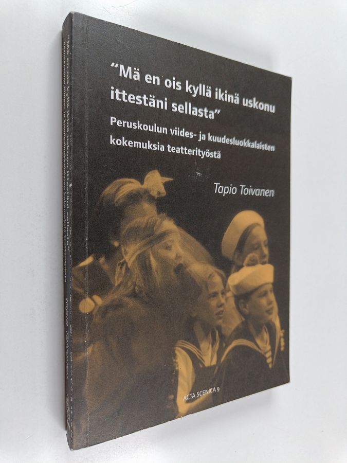 'Mä en ois kyllä ikinä uskonu ittestäni sellasta'