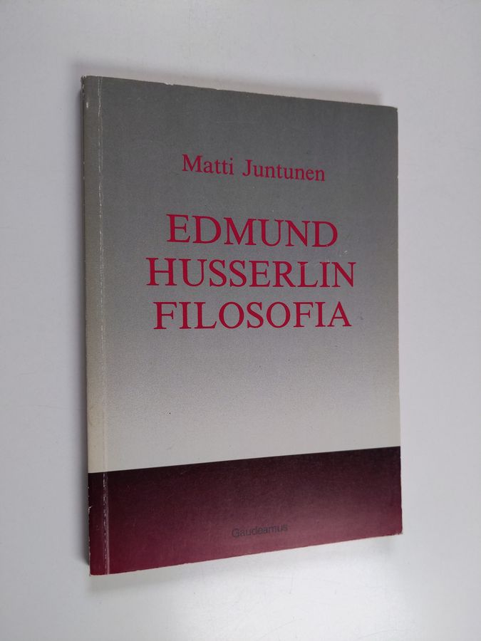 Edmund Husserlin filosofia