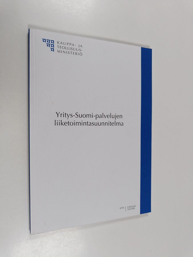 Yritys-Suomi-palvelujen liiketoimintasuunnitelma
