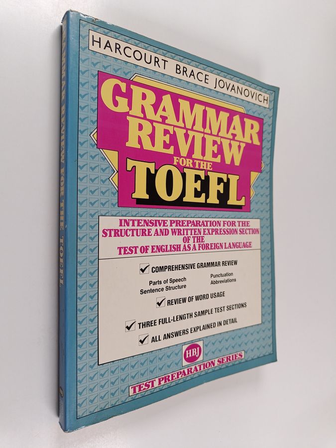 Grammar review for the test of English as a foreign language